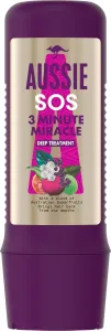 Aussie SOS 3 Minute Miracle Deep Treatment 225 ml maska na vlasy pre ženy na poškodené vlasy; na šedivé vlasy