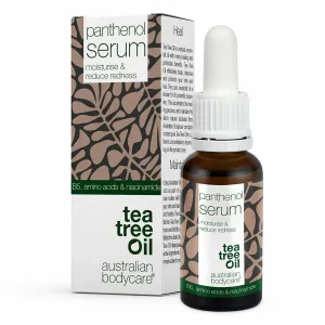 Australian Bodycare Tea Tree Oil & Panthenol upokojujúce a hydratačné sérum pre citlivú a suchú pleť 30 ml
