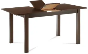 AUTRONIC jedálenský stôl rozkladací BT-6930 WAL, 120 + 30x80x75 cm