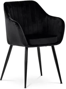 AUTRONIC jedálenská stolička PIKA BK4 čierna