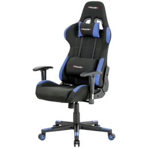 Kancelárska stolička KA-F02 látka / plast Autronic Modrá