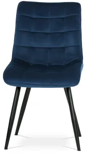 AUTRONIC jedálenská stolička CT-384 BLUE4 modrá
