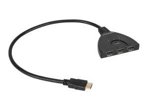 Přepínač 3x HDMI - 1x HDMI CABLETECH ZLA0310 #3751373