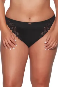 Nohavičky Ava Lingerie Yasemin - brazilky Čierna XL