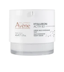 Avene Hyaluron Activ B3 Multi-Intensive Night Cream 40 ml nočný pleťový krém W výživa a regenerácia pleti; proti vráskam; spevnenie a lifting pleti