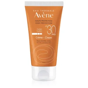 Avene Sun Cream SPF30 50 ml opaľovací prípravok na tvár unisex na zmiešanú pleť; na citlivú a podráždenú pleť