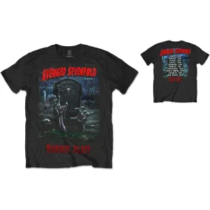 Avenged Sevenfold Tričko Unisex Buried Alive Tour 2012 Black M