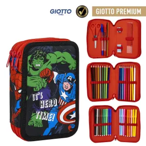 PENCIL CASE WITH ACCESSORIES AVENGERS