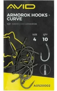 Avid carp háčiky armorok hooks curve - 6 #5721471