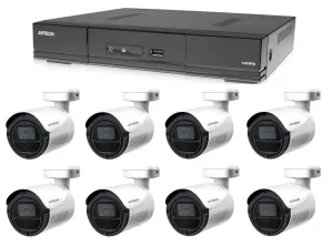 Kamerový set 1x AVTECH DVR DGD1009AV a 8x 5MPX Bullet kamera AVTECH DGC5105T + 4x napájací zdroj!