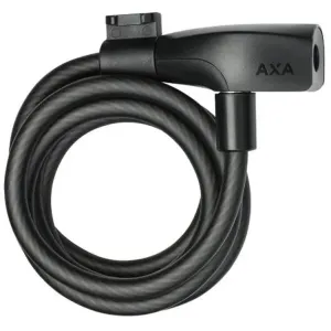 AXA RESOLUTE 150/8 Káblový zámok, čierna, veľkosť