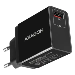 AXAGON ACU-QC19, QC nabíjačka do siete 19W, 1x USB-A port, QC3.0/AFC/FCP/SMART