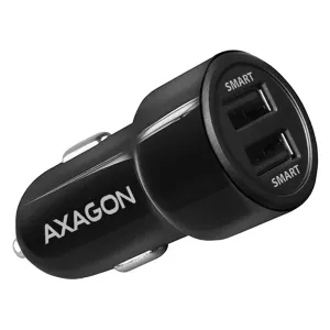 AXAGON PWC-5V5, SMART nabíjačka do auta, 2x port 5V-2.4A + 2.4A, 24W