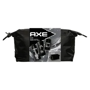 AXE Black Kozmetická taška pre mužov - dezodorant v spreji + sprchový gél + tuhý dezodorant