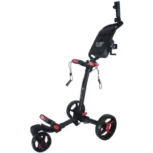 Axglo Tri-360 V2 3-Wheel SET Black/Red Manuálny golfový vozík