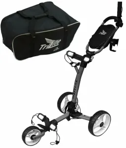 Axglo TriLite SET Grey/White Manuálny golfový vozík