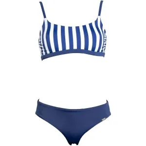 Axis WOMEN'S SWIMWEAR STRIPE Dámske dvojdielne plavky, tmavo modrá, veľkosť #6900303