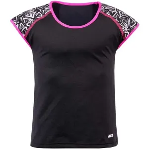 Axis Dievčenské tričko Dievčenské fitness tričko, čierna, veľkosť #435440