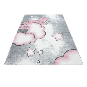 Kusový koberec Kids 580 pink Rozmery koberca: 120x170