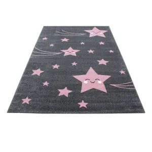 Kusový koberec Kids 610 pink Rozmery koberca: 160x230