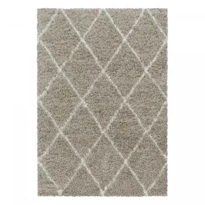 Kusový koberec Alvor Shaggy 3401 beige Rozmery koberca: 80x150
