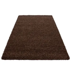 Kusový koberec Dream Shaggy 4000 brown Rozmery koberca: 120x170