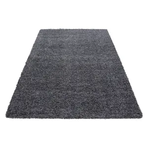 Kusový koberec Dream Shaggy 4000 grey Rozmery koberca: 120x170