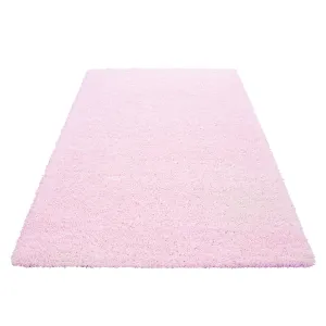 Kusový koberec Life Shaggy 1500 pink Rozmery koberca: 100x200