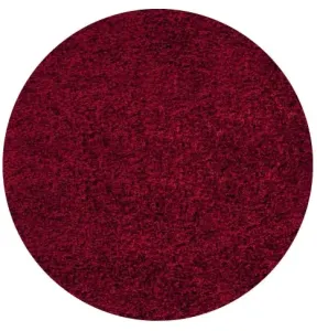 Ayyildiz koberce Kusový koberec Life Shaggy 1500 red kruh - 160x160 (priemer) kruh cm