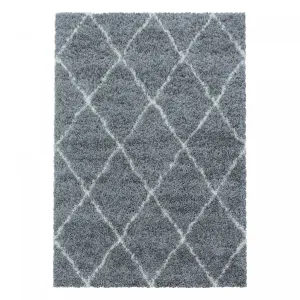 Ayyildiz koberce Kusový koberec Alvor Shaggy 3401 grey - 140x200 cm