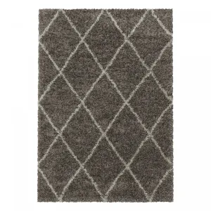 Kusový koberec Alvor Shaggy 3401 taupe Rozmery koberca: 120x170