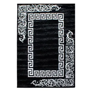Kusový koberec Miami 6620 black Rozmery kobercov: 160x230