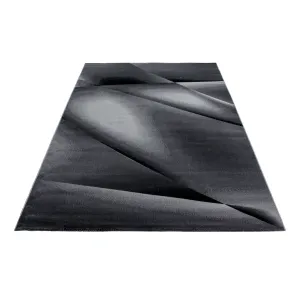 Kusový koberec Miami 6590 black Rozmery koberca: 120x170