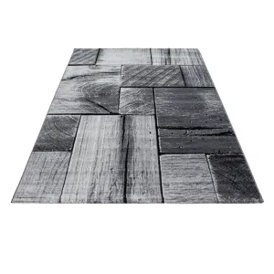 Kusový koberec Parma 9260 black Rozmery koberca: 80x150