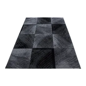 Kusový koberec Plus 8003 black Rozmery koberca: 160x230