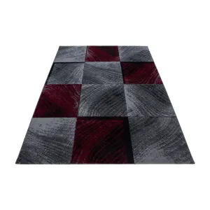 Kusový koberec Plus 8003 red Rozmery koberca: 160x230