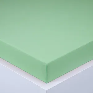 Napínacia plachta na posteľ jersey EXCLUSIVE zelené jablko 180 x 200 cm