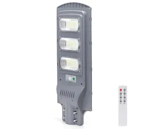 B.V.  - LED Solárna pouličná lampa so senzorom LED/150W/3,2V IP65 6500K + DO