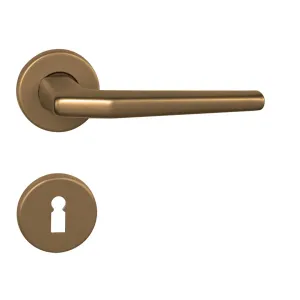 Kľučka na dvere BA - LUCIA - R BRM - bronz matný (F4) | MP-KOVANIA.sk #4124961