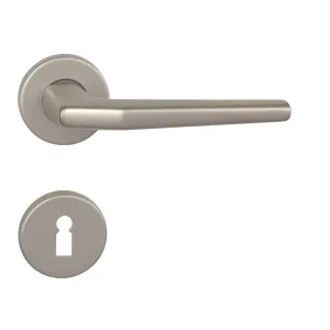 Kľučka na dvere BA - LUCIA - R NIM - nikel matný (F8) | MP-KOVANIA.sk #4125003