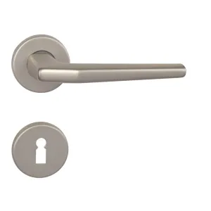 Kľučka na dvere BA - LUCIA - R NIM - nikel matný (F8) | MP-KOVANIA.sk #4125005
