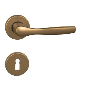 Kľučka na dvere BA - LUXOR - R BRM - bronz matný (F4) | MP-KOVANIA.sk #4124239