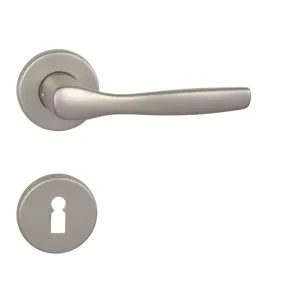 Kľučka na dvere BA - LUXOR - R NIM - nikel matný (F8) | MP-KOVANIA.sk #4125211