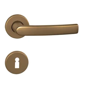 Kľučka na dvere BA - MIRA - R BRM - bronz matný (F4) | MP-KOVANIA.sk #4124761