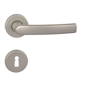 Kľučka na dvere BA - MIRA - R NIM - nikel matný (F8) | MP-KOVANIA.sk #4124775