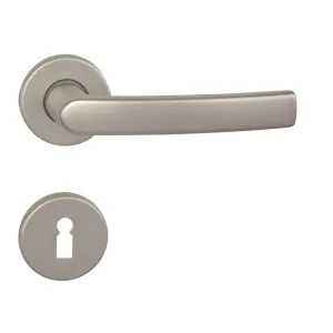 Kľučka na dvere BA - MIRA - R NIM - nikel matný (F8) | MP-KOVANIA.sk #4124777