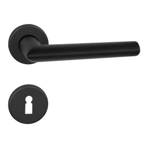 Kľučka na dvere BA - NEVADA - R CIM - čierna matná (N) | MP-KOVANIA.sk #4125177