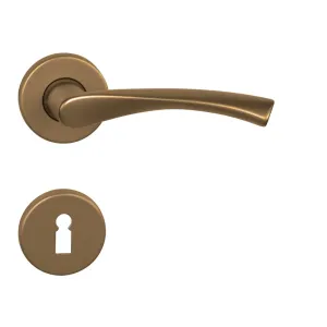 Kľučka na dvere BA - TORNADO - R BRM - bronz matný (F4) | MP-KOVANIA.sk #4124912
