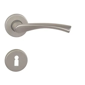 Kľučka na dvere BA - TORNADO - R NIM - nikel matný (F8) | MP-KOVANIA.sk #4124894