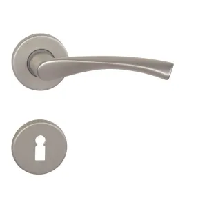 Kľučka na dvere BA - TORNADO - R NIM - nikel matný (F8) | MP-KOVANIA.sk #4124900